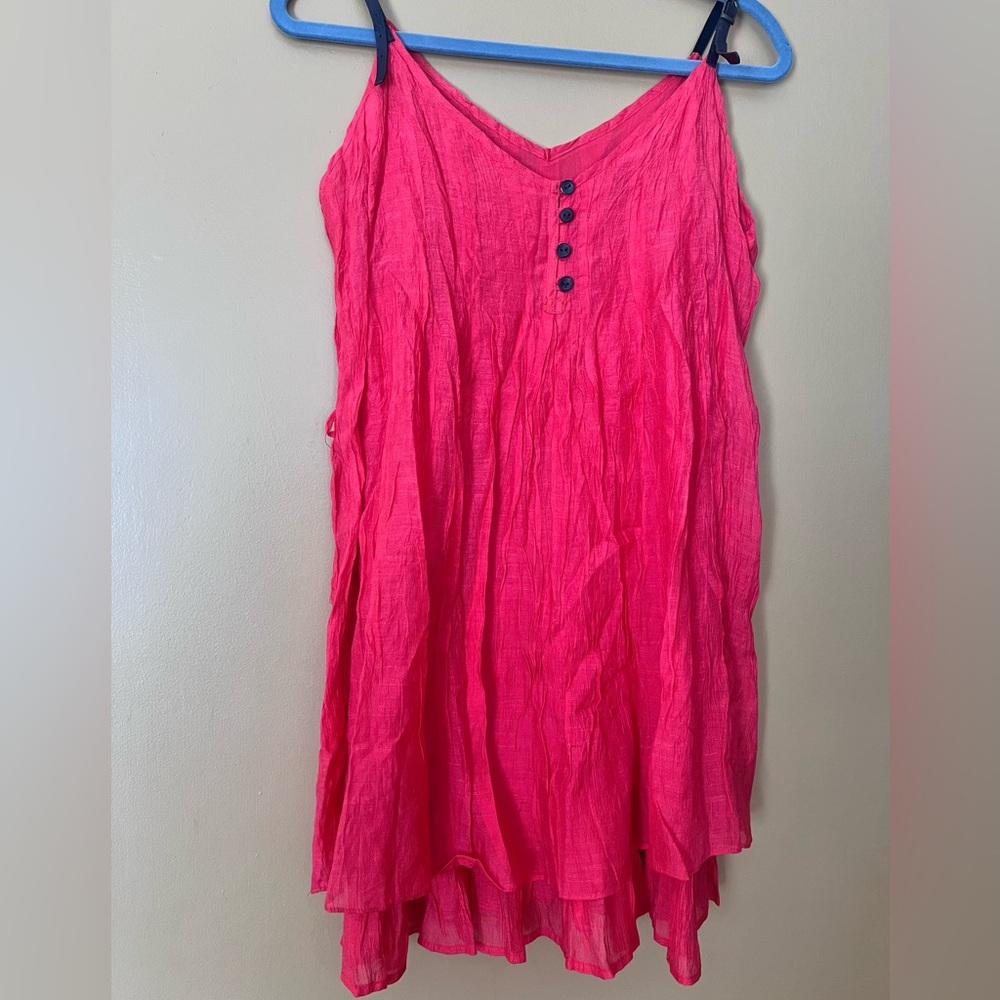 Double Zero pink top size small in excellent  like new